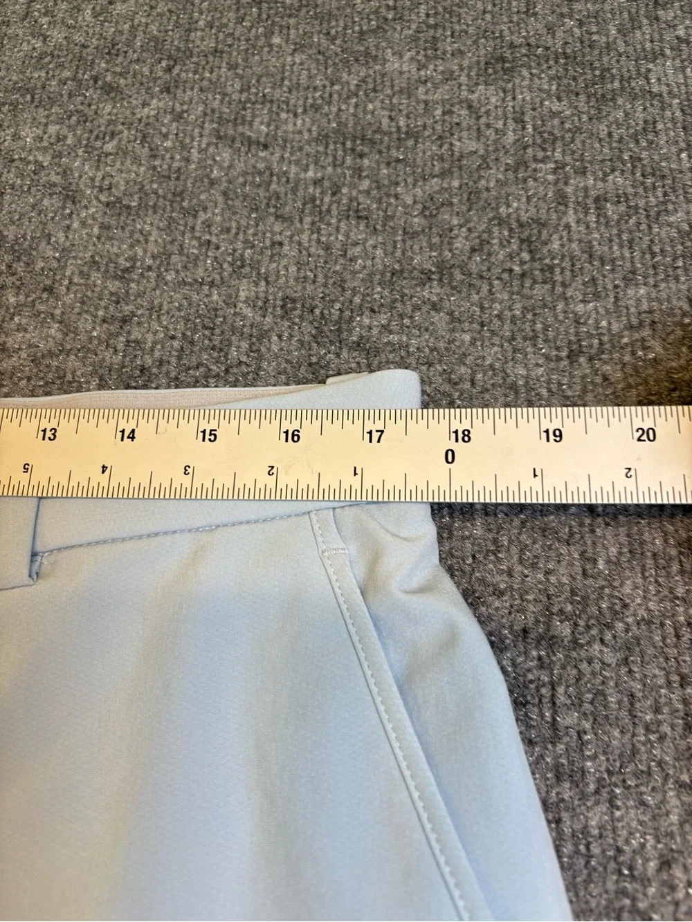 Nike Golf Men's Dri-FIT Shorts Size 35 Light Armory Blue CU9740-441 EUC